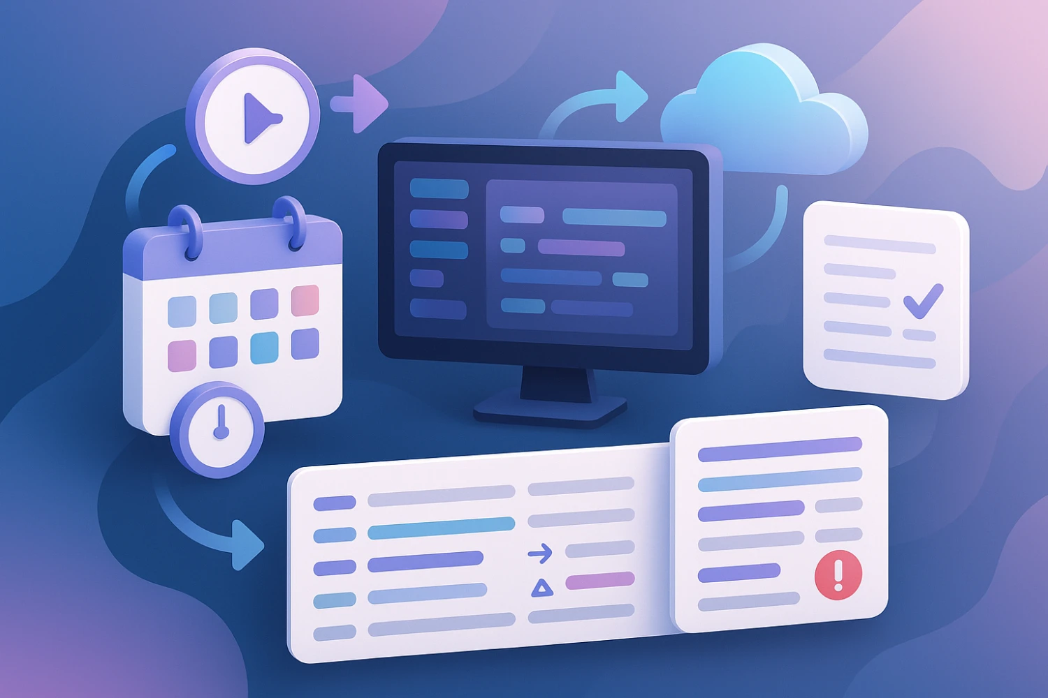 Automated scheduled jobs for updating prices and stock with logs