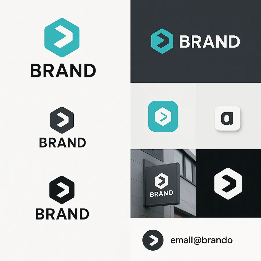 Responsive logo system across different sizes