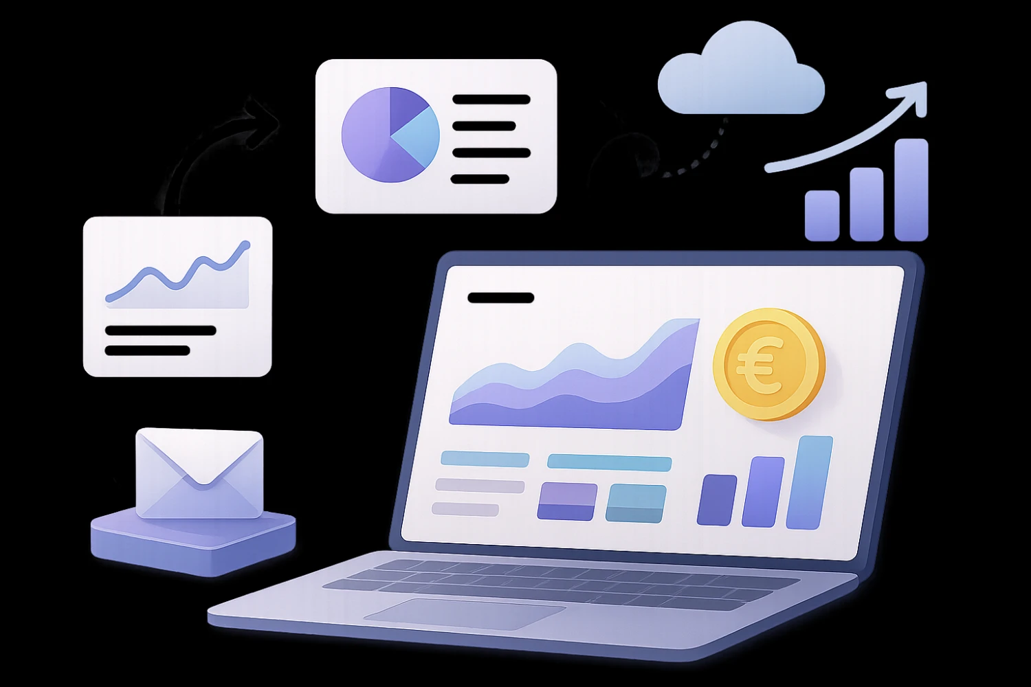 Email marketing reporting and revenue analysis in euro