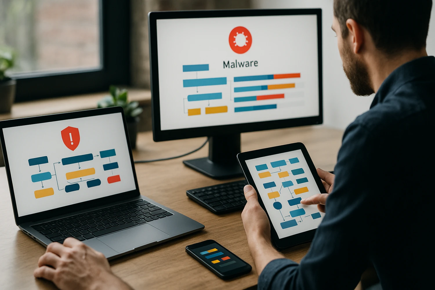 Incident response and malware cleanup workflow