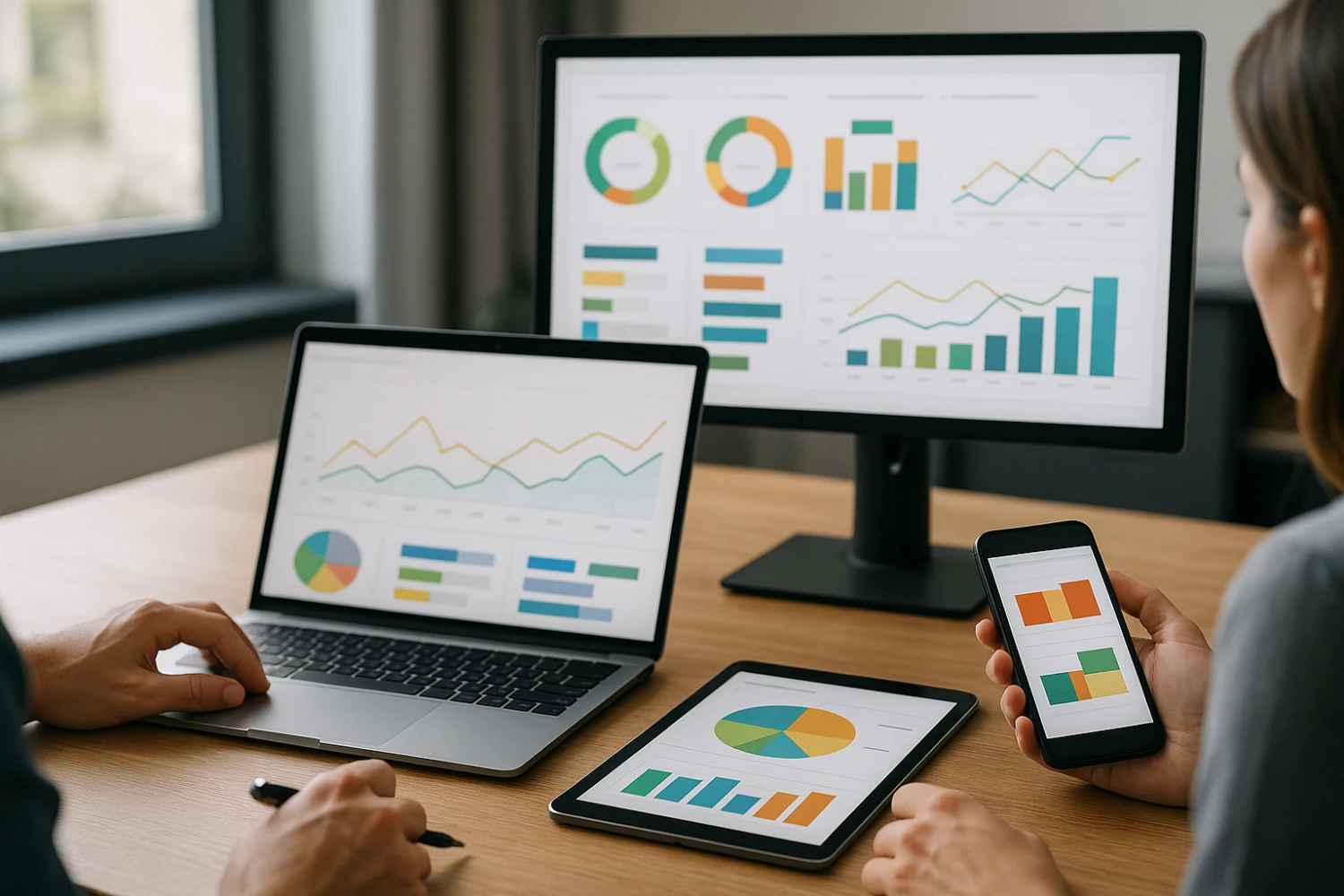 Core Web Vitals and performance audit charts
