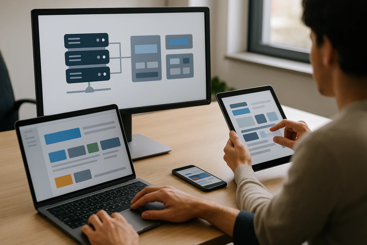 Shared hosting overview and web server infrastructure